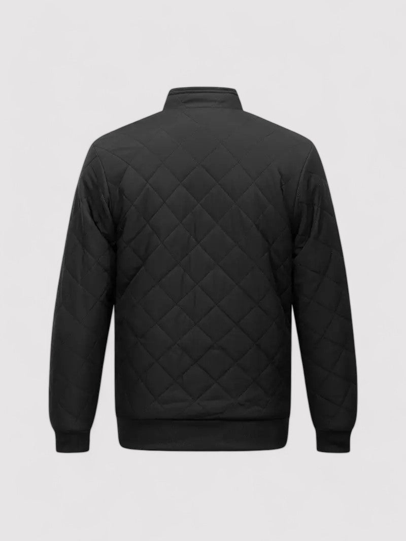 Men’s Quilted Zip-Up Jacket