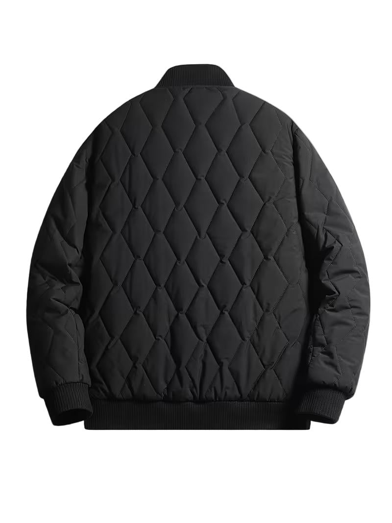 Men’s Quilted Zip-Up Jacket