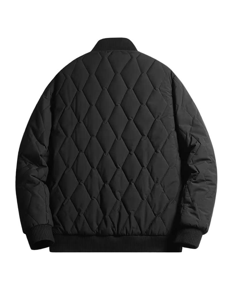 Men’s Quilted Zip-Up Jacket