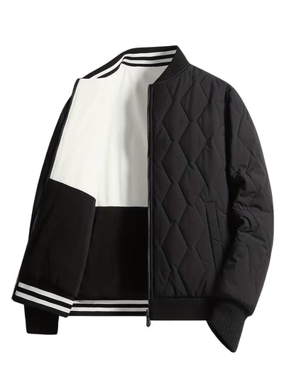 Men’s Quilted Zip-Up Jacket
