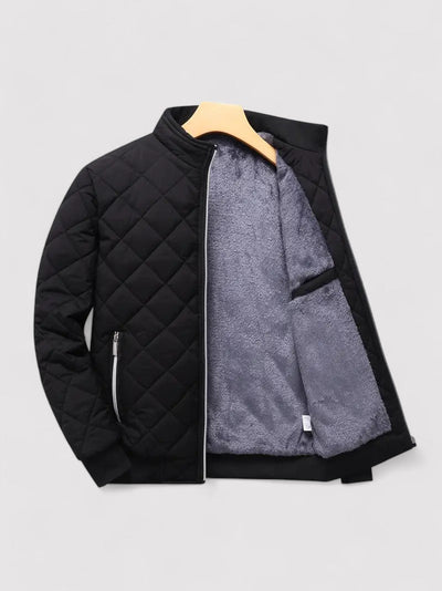 Men’s Quilted Zip-Up Jacket