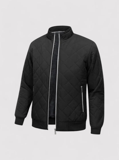 Men’s Quilted Zip-Up Jacket