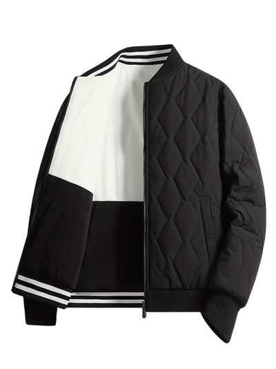 Men’s Quilted Zip-Up Jacket
